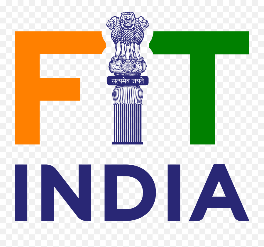 Fit India Logo Png - Fit India School Week,India Png