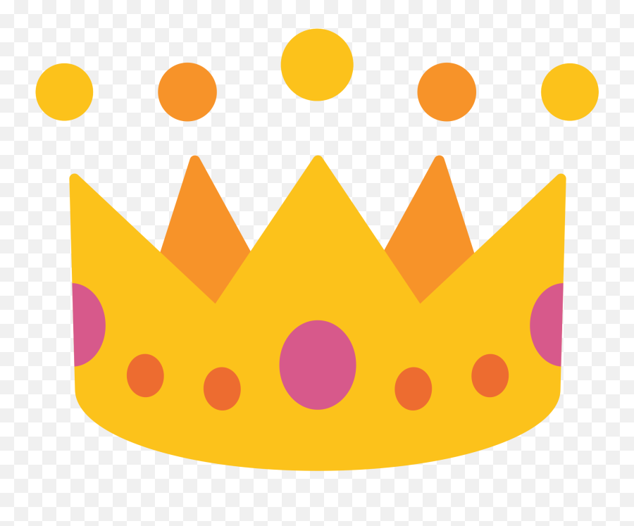 Crown Clip Emoji - Transparent Crown Emoji Png,Facebook Emoji Png