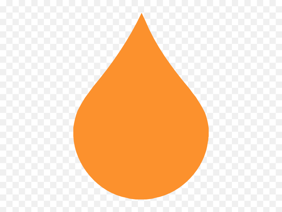 Teardrop Png Transparent 3 Image - Orange Raindrops Clipart,Teardrop Transparent Background