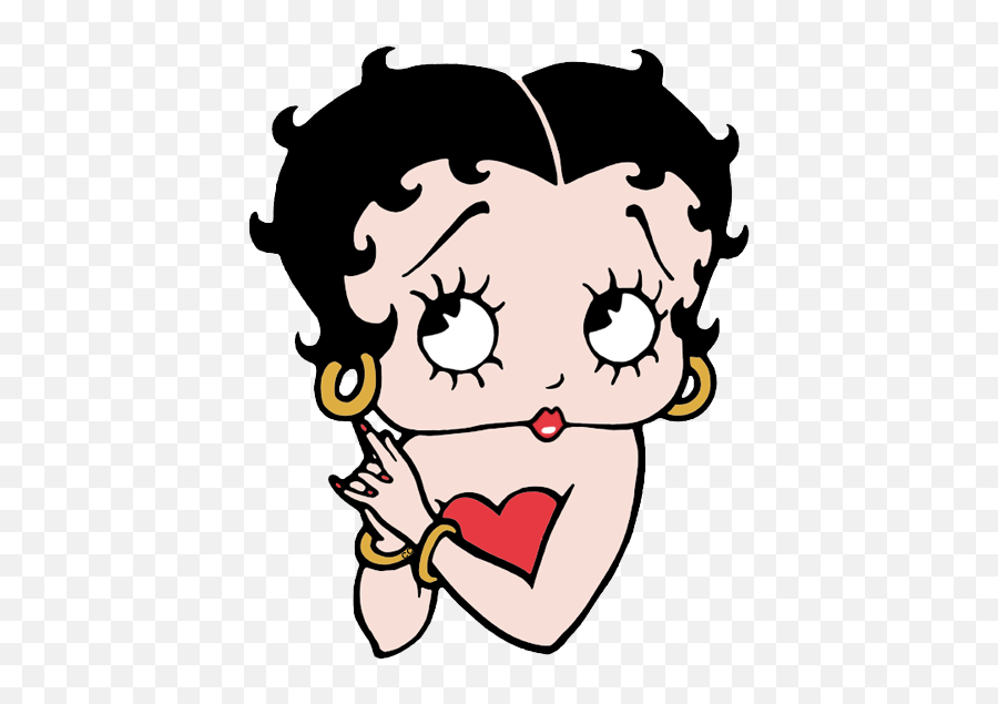 Download Hd Nurse Clipart Face - Betty Boop Clip Art Betty Boop Png,Nurse Clipart Png