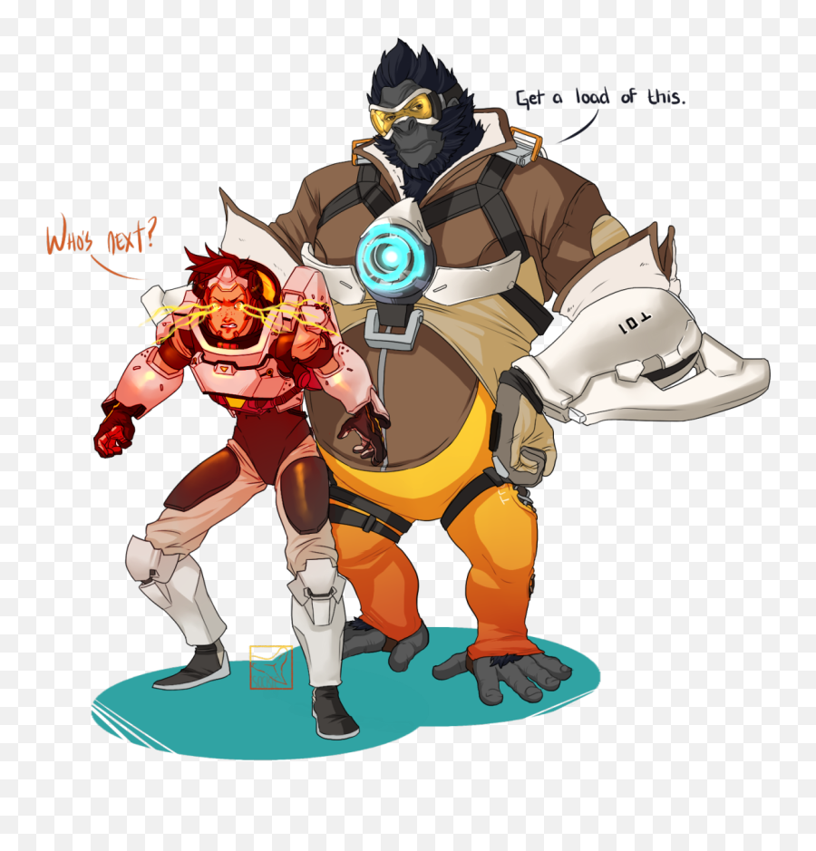 Overwatch Outfit Swap And Winston - Overwatch Winston Fucks Tracer Png,Overwatch Tracer Png