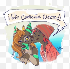 Feliz Cumpleaños Gleez U2014 Weasyl - Cartoon Png,Feliz Cumpleaños Png