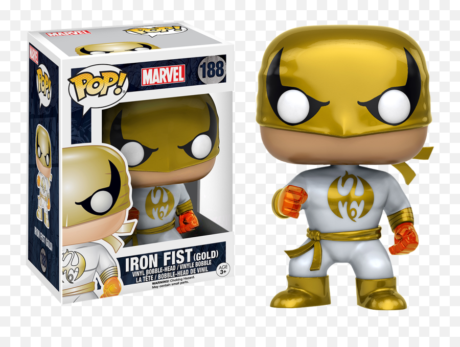 Cyber City Comix11181 - Funko Pop Marvel Iron Fist Png,Iron Fist Png