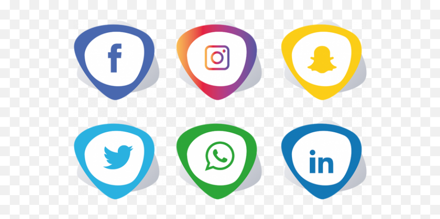Facebook And Whatsapp Logo Png - Transparent Background Social Media Icons,Whatsapp Logo Vector
