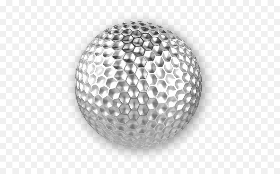 Download Silver Golf Ball Png Image - Silver Golf Ball Png,Golf Ball Transparent Background