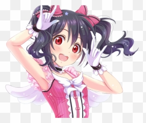 Nico Yazawa Hair Meme Nii - Nico Nico Nii Png,Nico Yazawa Png