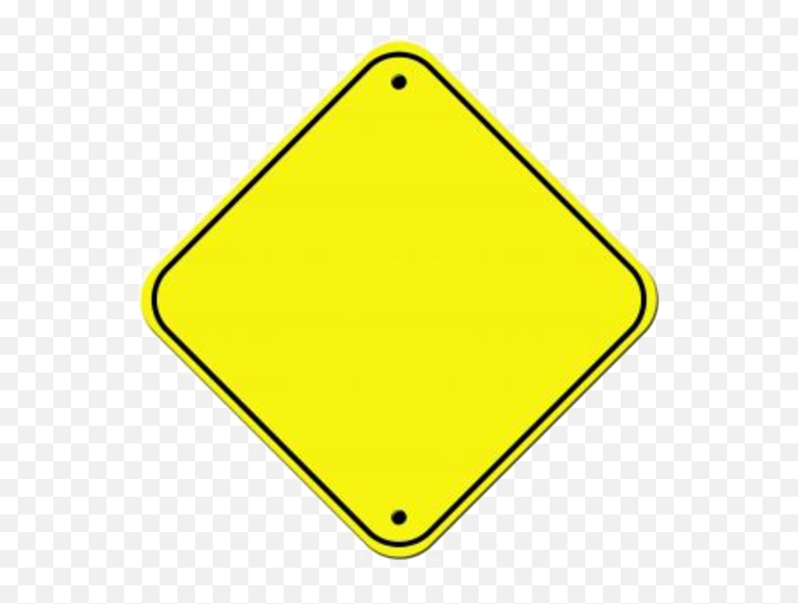 Blank Construction Sign Png - Traffic Sign,Blank Sign Png