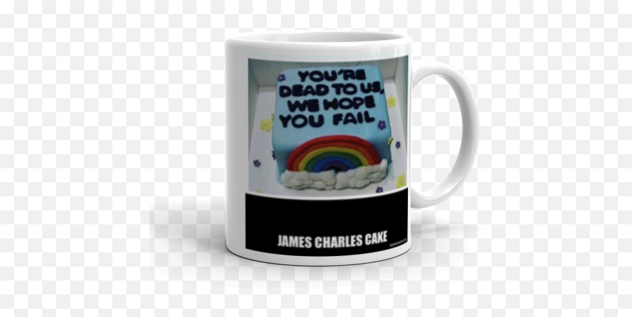 James Charles Cake - Coffee Cup Png,James Charles Png