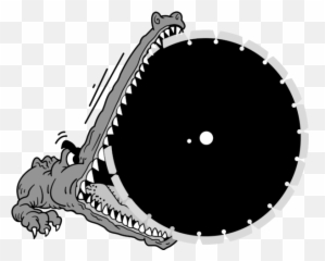 Gator Blades Logo Png Transparent Svg - Circle