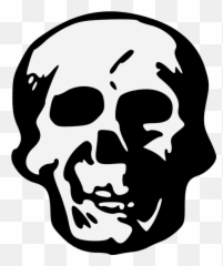 Human Behaviorheadsilhouette Png Clipart - Royalty Free Skull Face