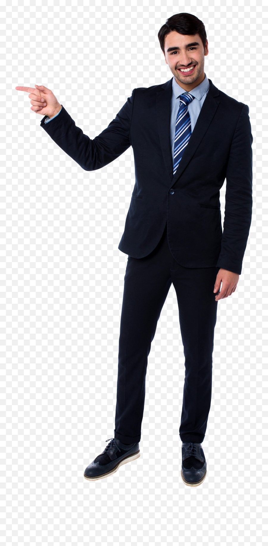 Download Men Pointing Left Png Image - Business Suit Png,Male Png