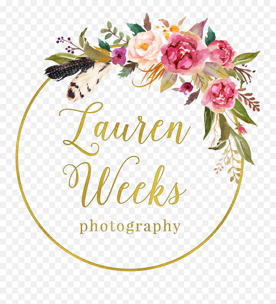 Logo10lauren Weeks Wedding Logo Png - Wedding Logo Flower Png,Wedding Logo Png
