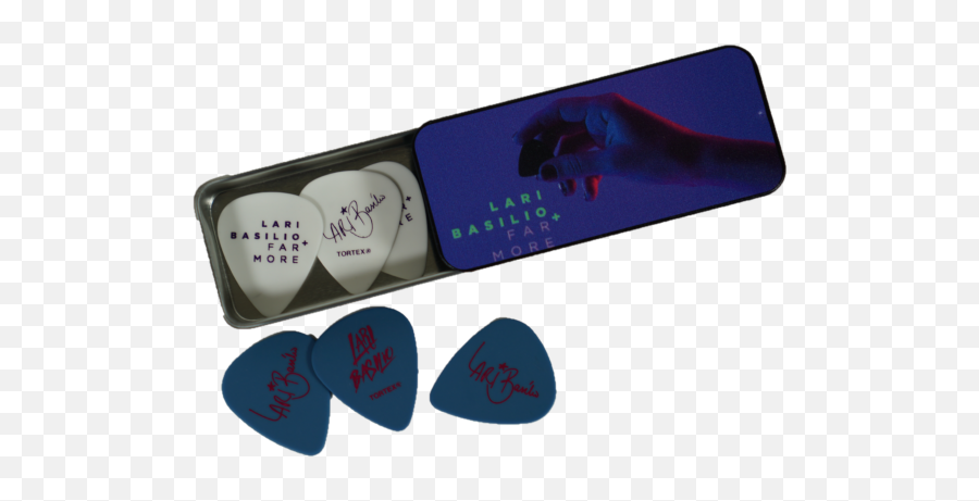 Custom Guitar Pick Tin 6 Picks - Carmine Png,Guitar Pick Png