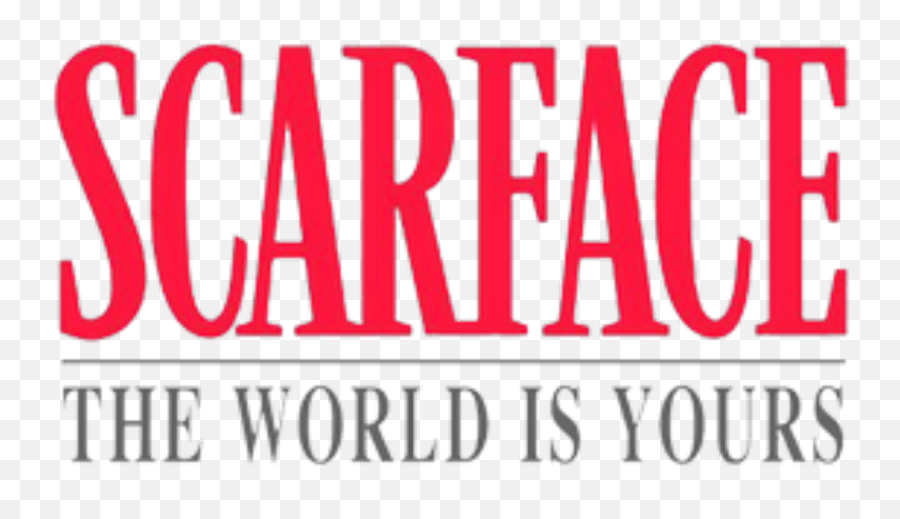 Scarface The World Is Yours - Scarface Png,Scarface Png