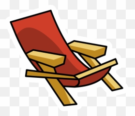 Lawn Chair Clip Art Png Transparent - Easy Cartoon Beach Chair,Lawn Chair Png