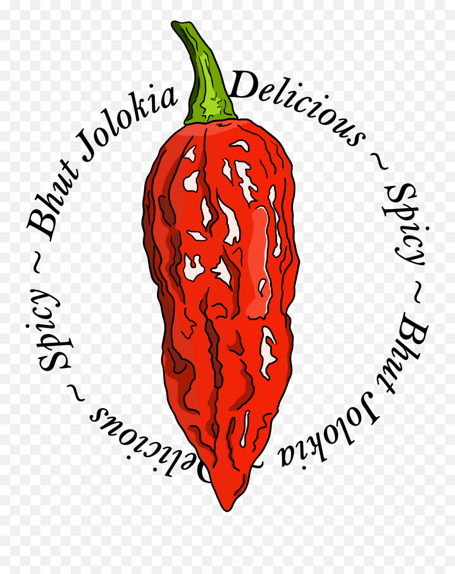 Download Bhut Jolokia Chili Pepper Spicy - Chili Pepper Png Ilios Imme Dros,Red Pepper Png