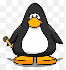 Microphone Clipart Golden - Club Penguin Cowboy png