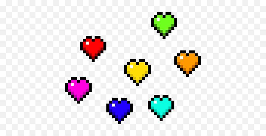 Hearts Undertale - Pixel Art Undertale Heart Png,Undertale Heart Png