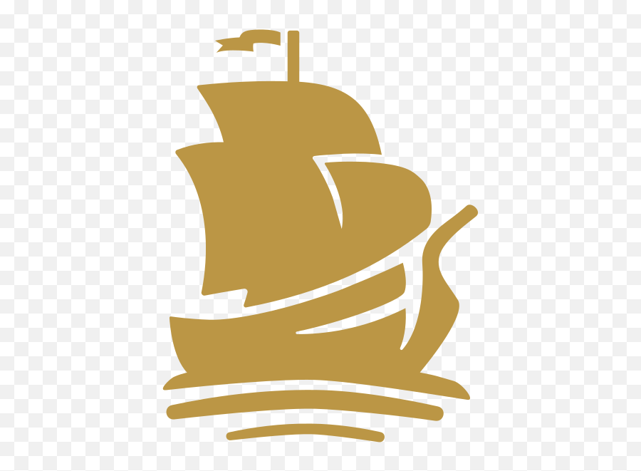 Pirate Ship Gold - Pirate Chain Png,Pirate Ship Logo