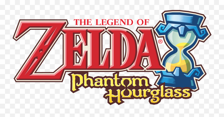 Phantom Hourglass - Legend Of Zelda Phantom Hourglass Logo Png,The Legend Of Zelda Logo