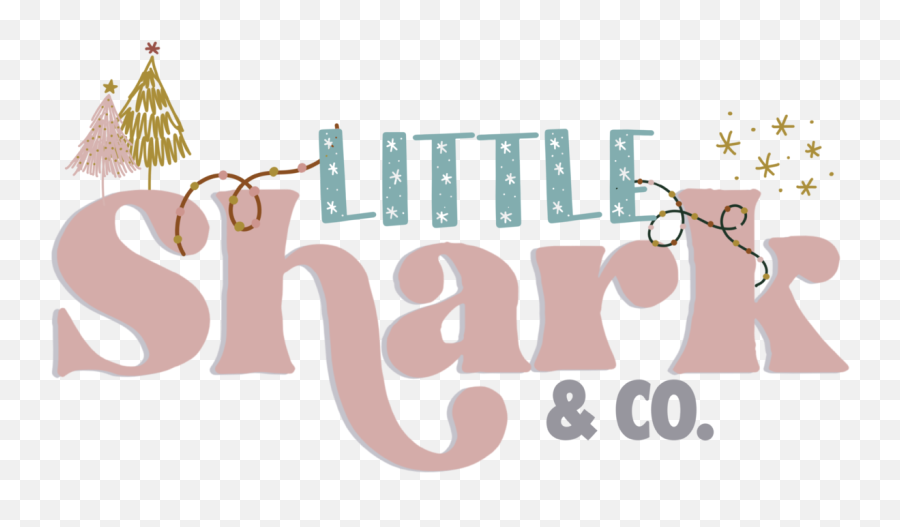 Little Shark And Co - Bodysuits And Teeu0027s U2013 Little Shark And Co New Year Png,Shark Logo Brand