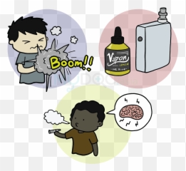 Several Studies Have Shown That Vaping Has High Risks - Clip Art png