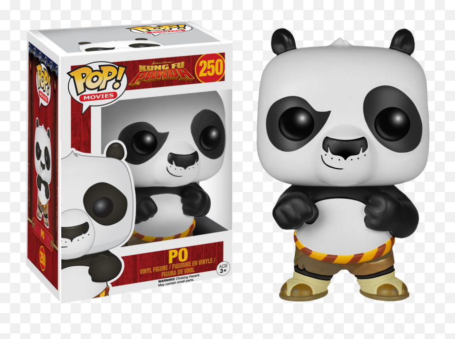 Kung Fu Panda Po Pop Vinyl Figure Dreamworks Funko - Funko Kung Fu Panda Png,Kung Fu Panda Png