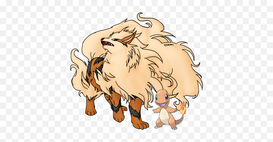 Gale The Arcanine U0026 Alduin Charmander Meteorelite Leader - Fictional Character Png,Arcanine Transparent