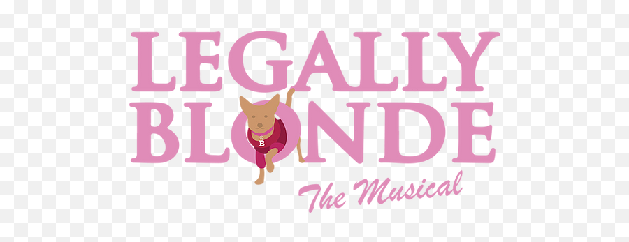 legally blonde the musical logo
