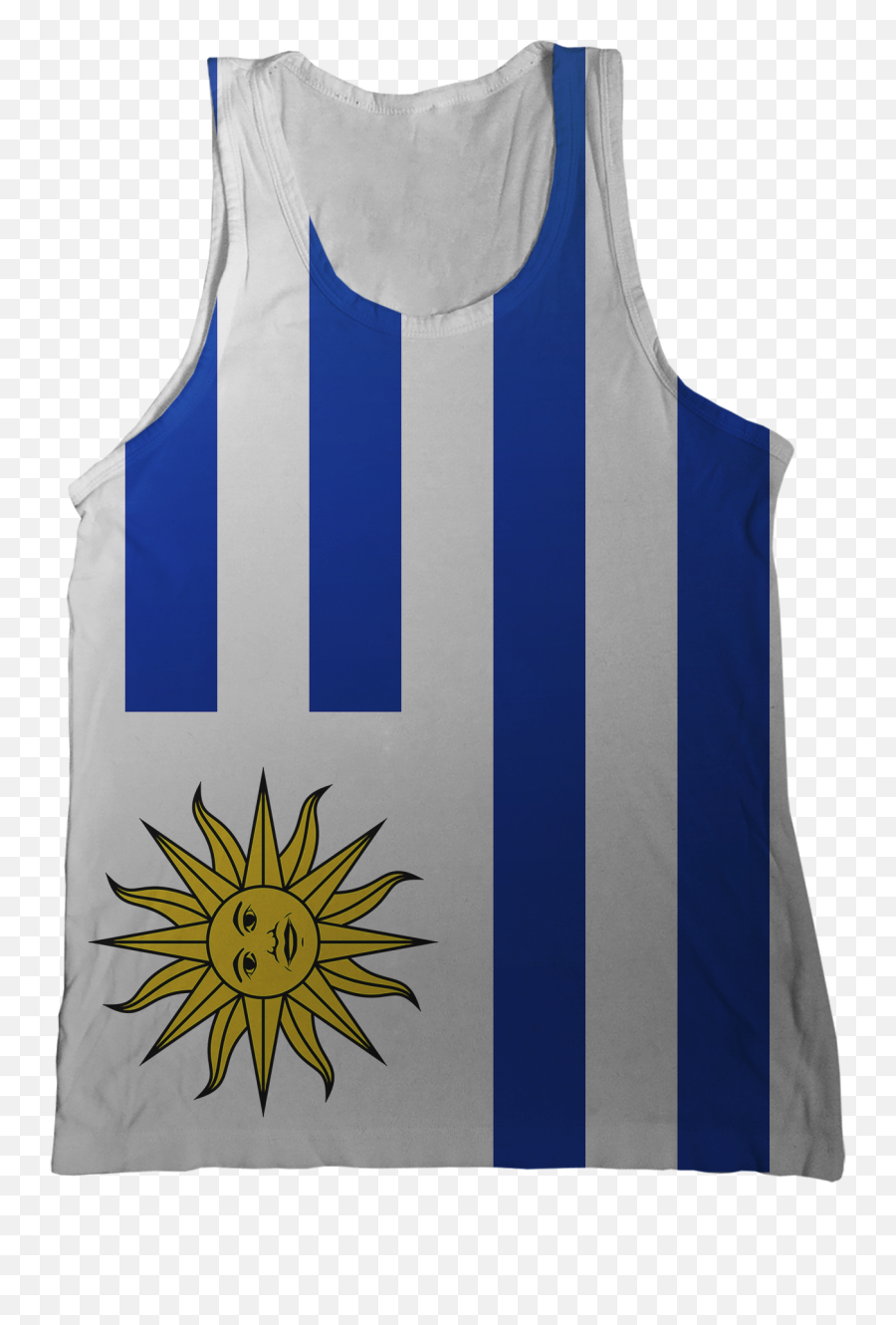 Uruguay Flag Tank Top - Bandera De Uruguay Png,Uruguay Flag Png