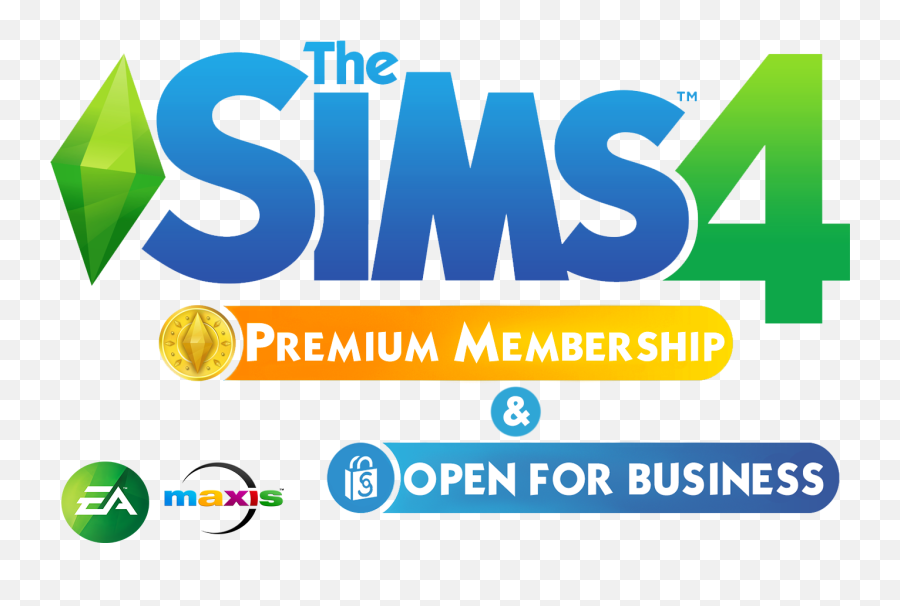 The Sims 4 Open For Business Logo Would - Sims 4 Ao Trabalho Png,The Sims 4 Logo Transparent