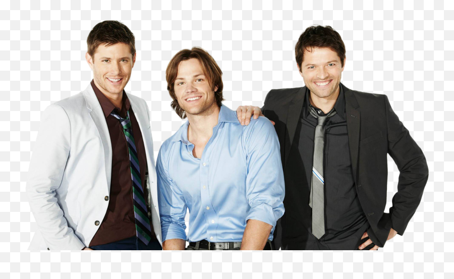 Misha Collins Jensen Ackles Jared - Jared Padalecki And Jensen Ackles And Misha Collins Png,Jensen Ackles Png