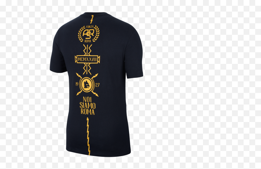 T - Shirt Nike As Roma Tee Kit Story Tell Aq7523475 Short Sleeve Png,As Roma Logo