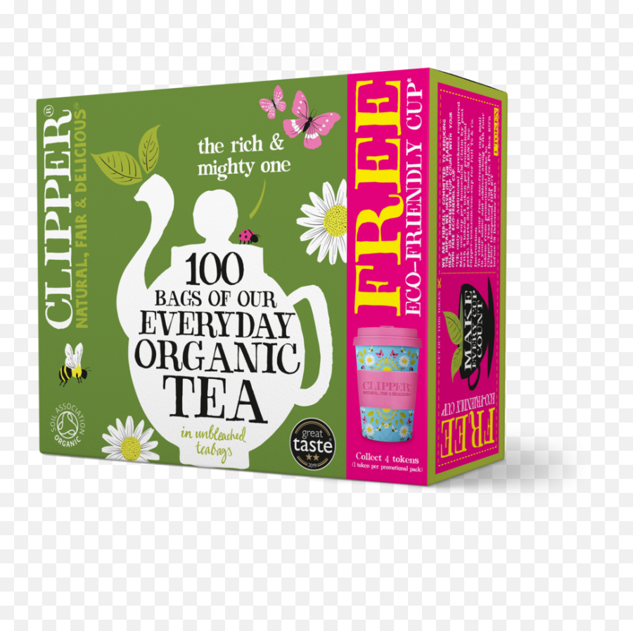 Clipper Teas Delivers An - Pack Promotion With Purpose Clipper Everyday Organic Tea Png,Clippers Logo Png