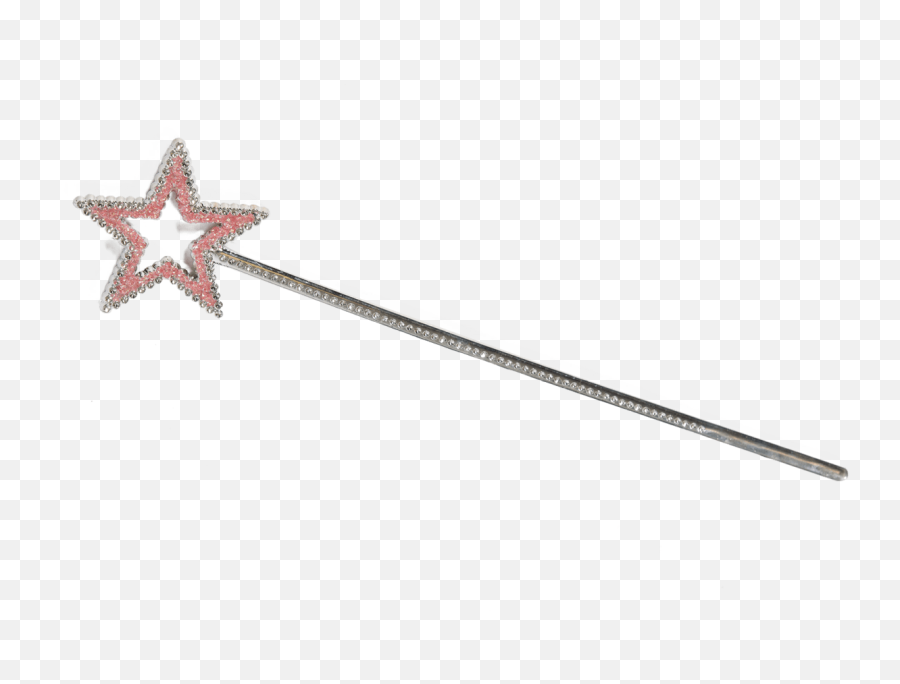 Sparkly Pink Star Wand - Solid Png,Pink Star Png