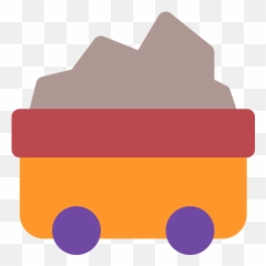Cart Coal Energy Fuel Mining Icon - Coal Energy Png,Coal Png