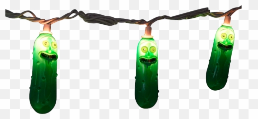 Pickle Rick Png - Pickle Rick Png 4539787 Vippng Christmas Lights
