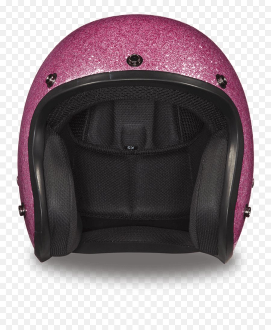 Daytona Cruiser Pink Metal Flake Dot Helmets Motorcycle - Motorcycle Helmet Png,Pink And Black Icon Helmet