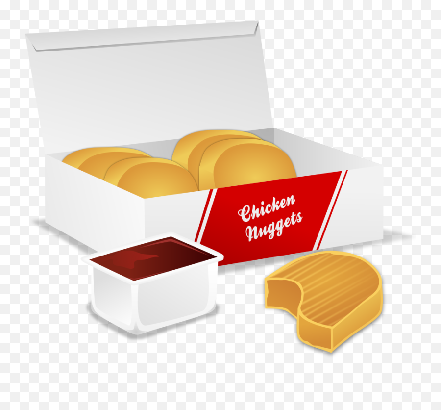 Chicken - Junk Food Clipart Png,Chicken Nuggets Png