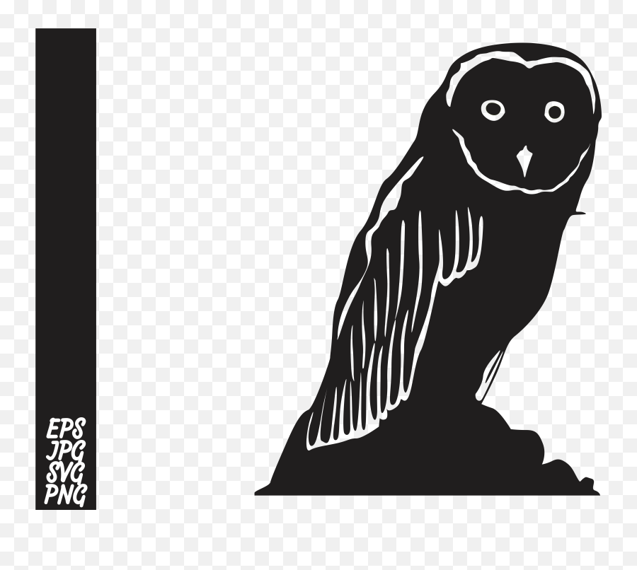 Free Simple Owl Silhouette Download - Owl Png,Barn Owl Icon