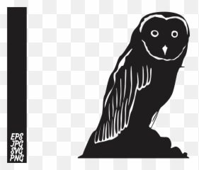 Free Simple Owl Silhouette Download - png