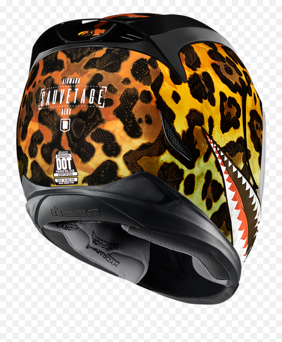 Icon Leopard Helmet Cheap Online - Icon Sauvetage 2 Helmet Png,Icon Airmada Doodle Helmet