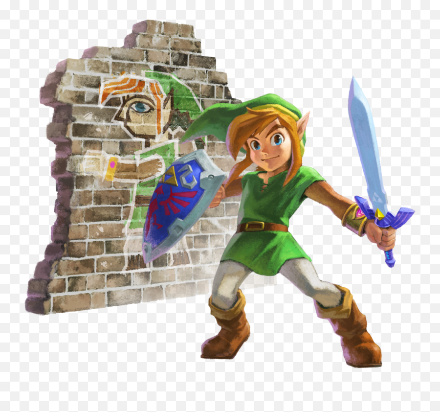 Legend Of Zelda A Link Between Worlds - Link Between Worlds Link Art Png,Link Zelda Png