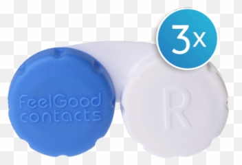 Contact Lens Case Triple Pack - Logo png