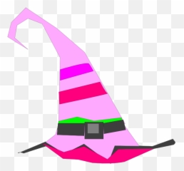 Download Pink Birthday Hat Clipart - Green Witch Png
