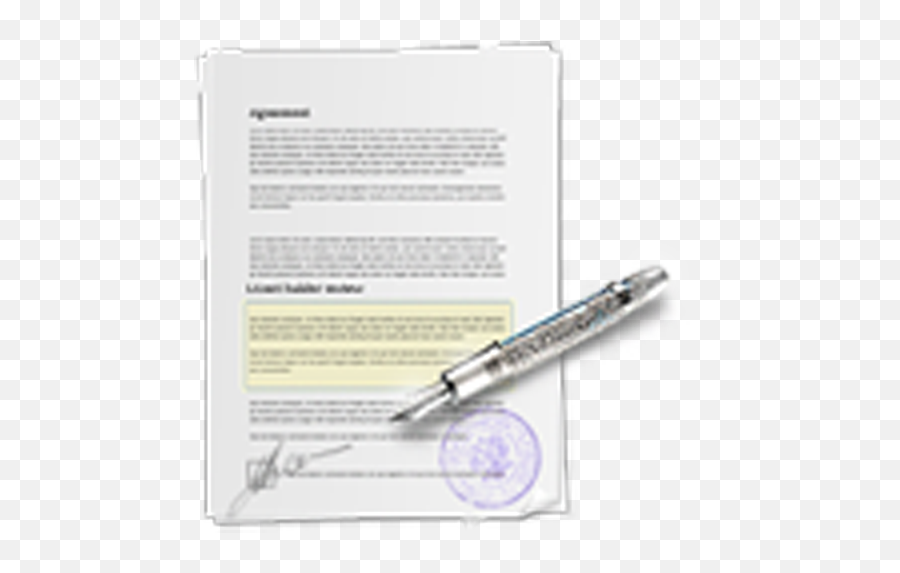 Digital Signature Creator - Contract Png,Incase 13 Icon Sleeve With Tensaerlite