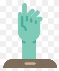 Zombie Icon - Illustration Png,Zombie Hands Png