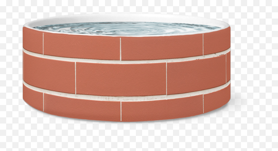 Details About Brick Wall Design - Ceramic Dog Bowl Cute Dog Bowls Stone Wall Design Restauracja Cztery Pory Roku Png,Pet Bowl Icon