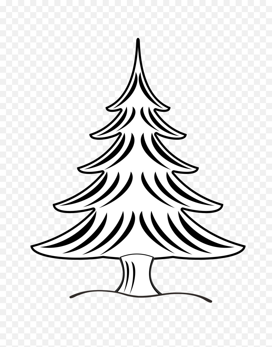 Black Tree Clipart - Clipart Best Snow Tree Clipart Black And White Png,Black Tree Png