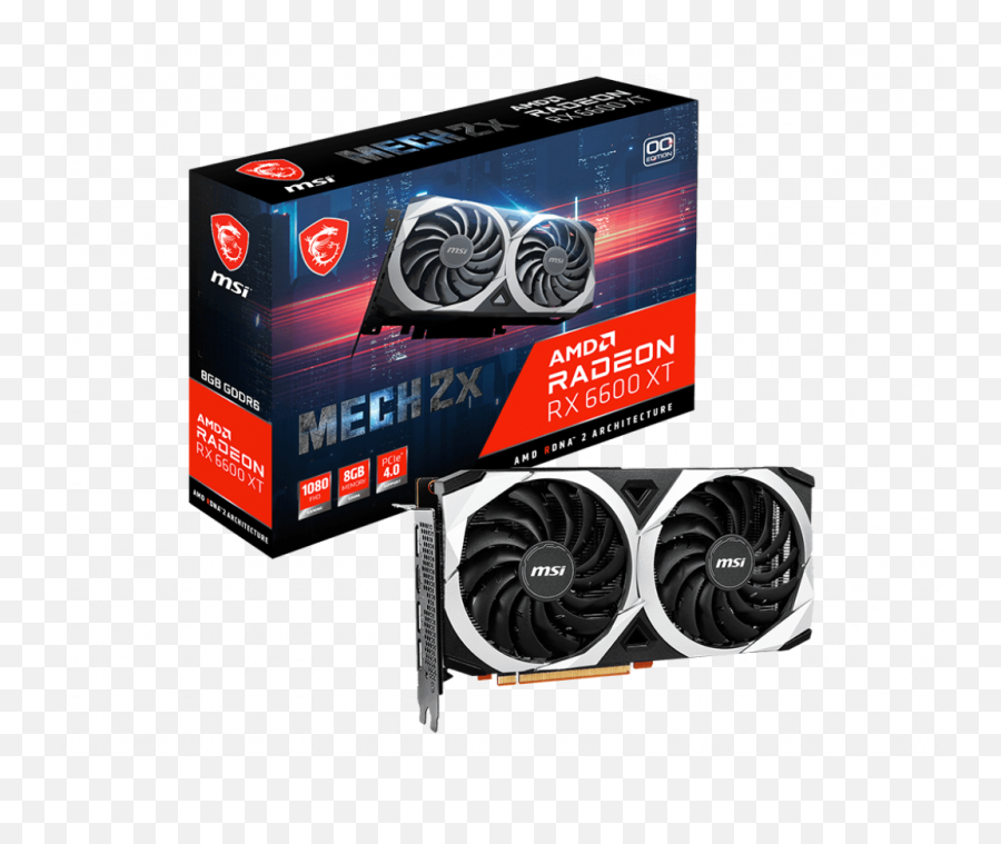 Radeon Rx 6600 Xt Mech 2x 8g Oc - Msi 6600 Xt Mech Png,Infinity Rx 50 Icon